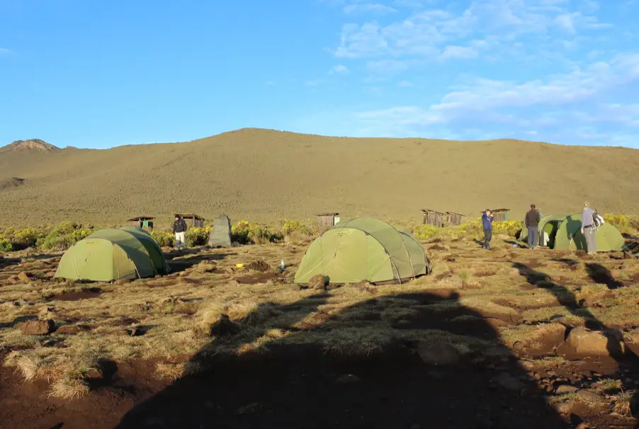 Tents At Buffalo Camp