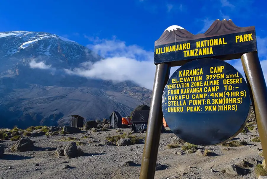 Tents At Baranco Camp