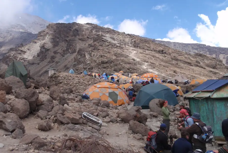 Tents At Barafu Camp