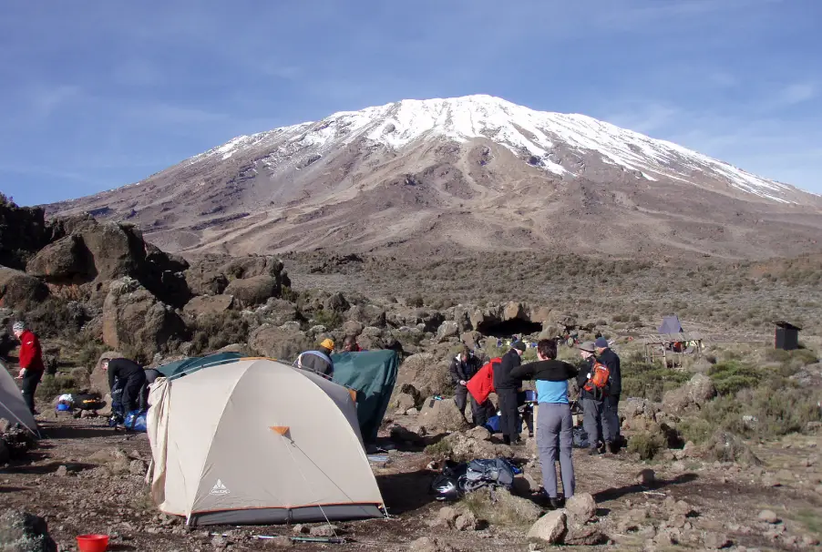 Third Cave Camp 