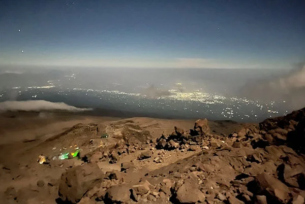 Kilimanjaro At Night