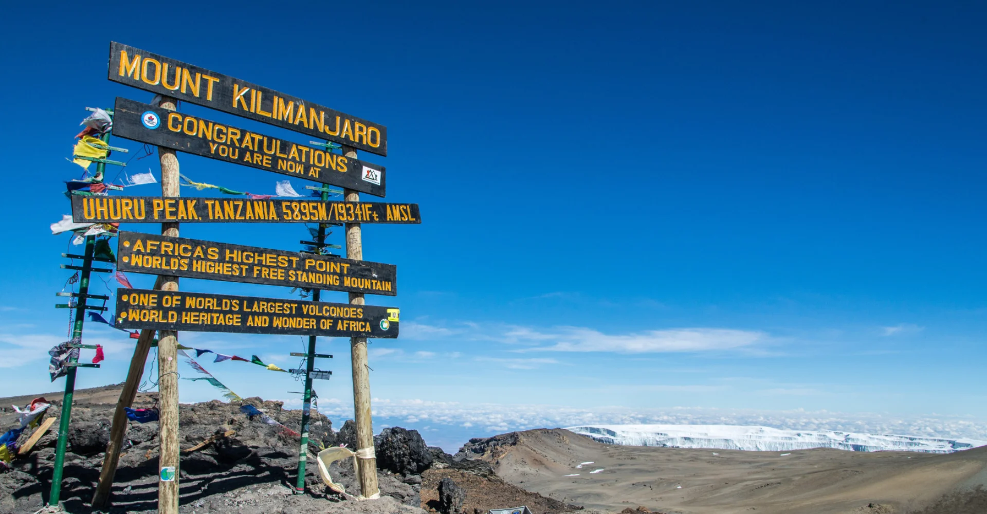 Uhuru Peak Highest Peak On Mount Kilimanjaro To Climb