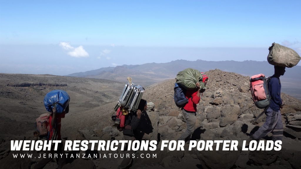 Kilimanjaro Weight Restrictions for Porter Loads