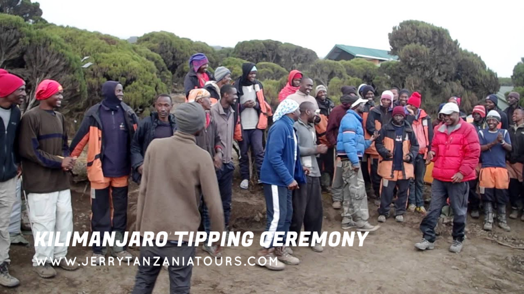 Kilimanjaro Tipping Ceremony