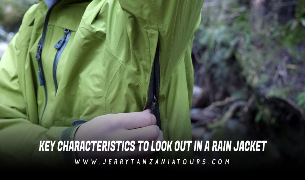 Characteristics Of Rain Jacket