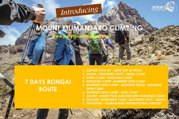 Climbing Kilimanjaro Rongai Route