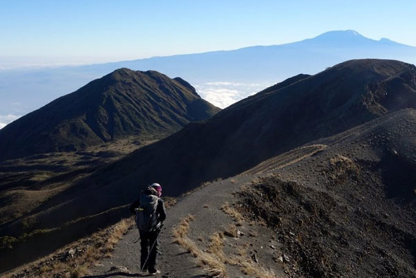 Hike to the top of Mt Meru