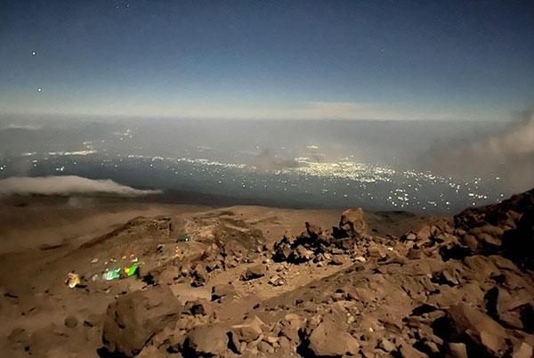 Kilimanjaro At Night