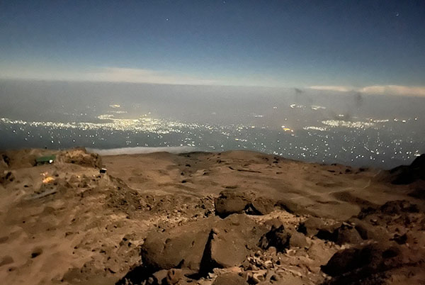 Kilimanjaro At Night