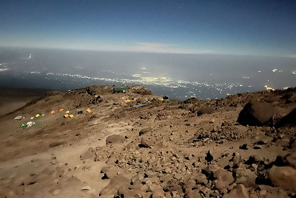Kilimanjaro At Night