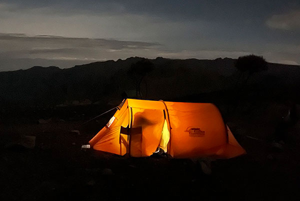 Kilimanjaro camp