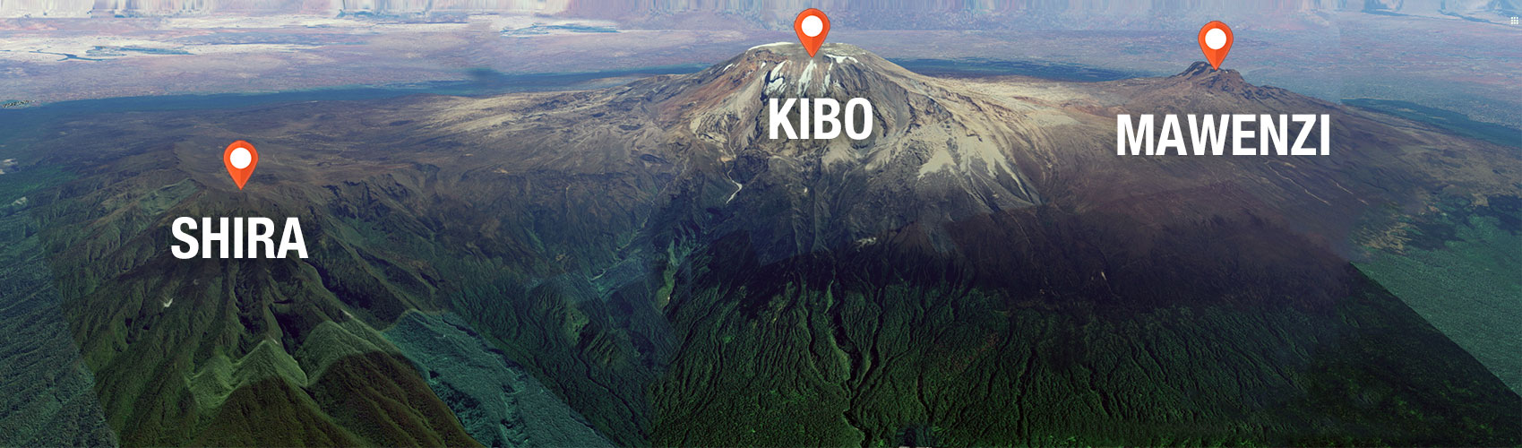 Kilimanjaro Hike Map